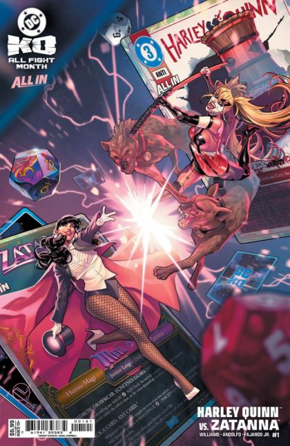 2025 - DC K.O. Harley Quinn vs. Zatanna #1 Var. C - M - ENG 1