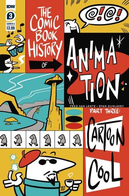 2021 - The Comic Book History Of Animation #3 Var. A - Cartoon Cool - M - ENG - PRE-ORDER 1