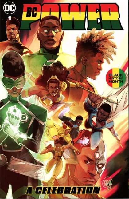 2023 - DC Power: A Celebration #1 Var. A - Black Paradise / Separate But Equal / The Queen, the Bee & the Symphony / Keeping the Peace / Own Your Name / Booyah! / Vixen & Batwing / The Cavalry / Far Sector Preview - M - ENG - PRE-ORDER 1