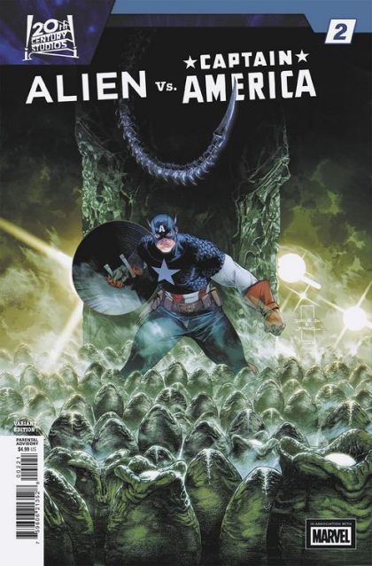 2025 - Alien vs. Captain America #2 Var. B - Operation: Red King, Part Two - M - ENG 1