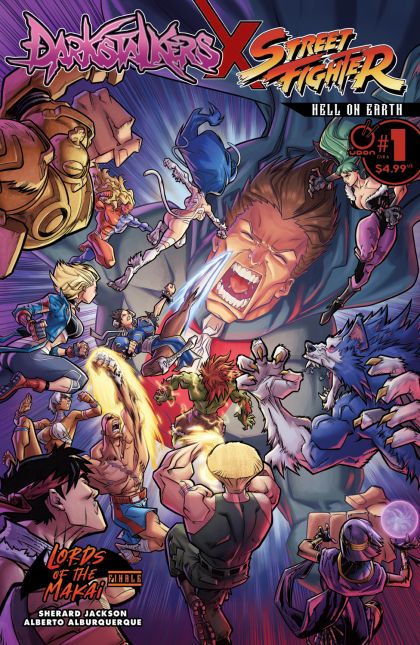 2026 - Darkstalkers X Street Fighter: Hell On Earth #1 Var. A - M - ENG - PROMO 1