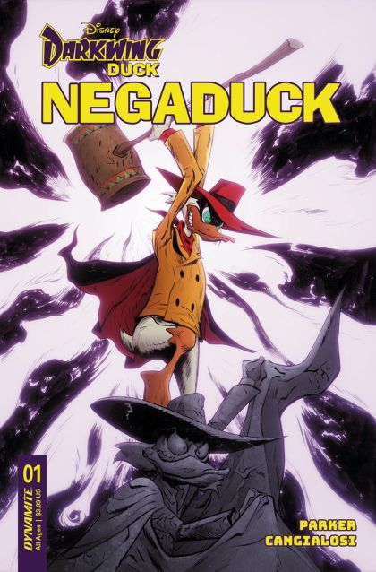 2023 - Darkwing Duck: Negaduck #1 Var. B - Goldfeather - M - ENG - PRE-ORDER 1