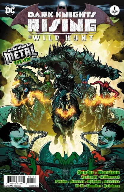 2018 - Dark Knights Rising: The Wild Hunt #1 Var. A - Riders On The Razor - M - ENG - PRE-ORDER 1