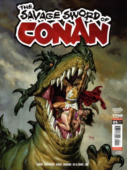 2024 - The Savage Sword of Conan (Titan Books) #5 Var. A - M - ENG - PRE-ORDER 1