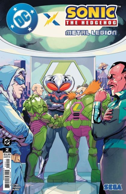 2026 - DC x Sonic the Hedgehog: The Metal Legion #2 Var. A - M - ENG - PRE-ORDER 1