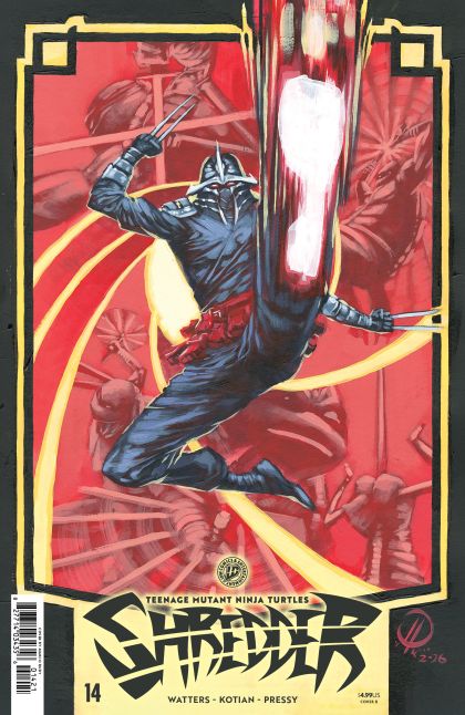 2026 - Teenage Mutant Ninja Turtles: Shredder #14 Var. B - M - ENG - PROMO 1