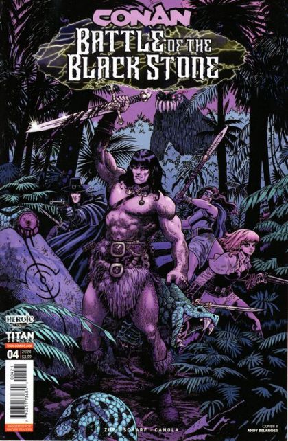 2024 - Conan the Barbarian: Battle of the Black Stone #4 Var. B - M - ENG - PRE-ORDER 1