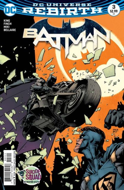 2016 - Batman, Vol. 3 #3 Var. A - M - ENG - PRE-ORDER 1
