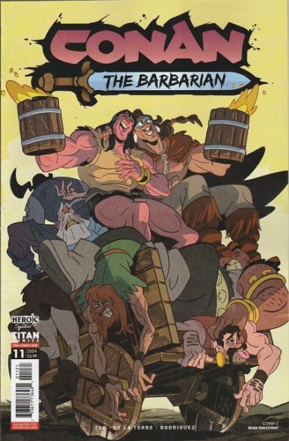 2024 - Conan the Barbarian (Titan Comics) #11 Var. C - M - ENG - PRE-ORDER 1