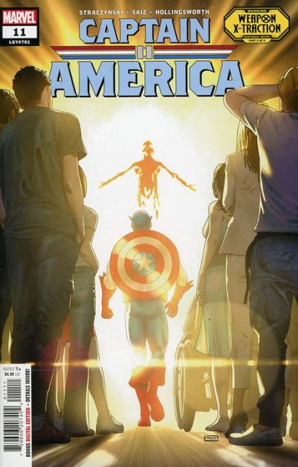 2024 - Captain America, Vol. 11 #11 Var. A - Trying to Come Home / Weapon X-Traction, Part Two - M - ENG - PRE-ORDER 1