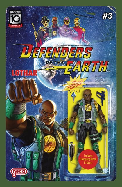 2024 - Defenders of The Earth (Mad Cave) #3 Var. B - M - ENG - PRE-ORDER 1