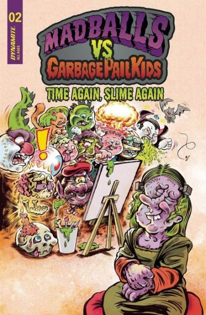 2023 - Madballs vs. Garbage Pail Kids: Time Again, Slime Again #2 Var. B - M - ENG - PRE-ORDER 1