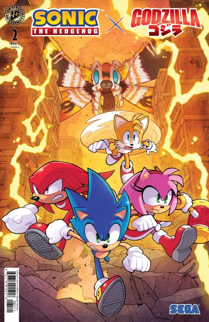 2026 - Sonic the Hedgehog X Godzilla #2 Var. A - M - ENG - PRE-ORDER 1