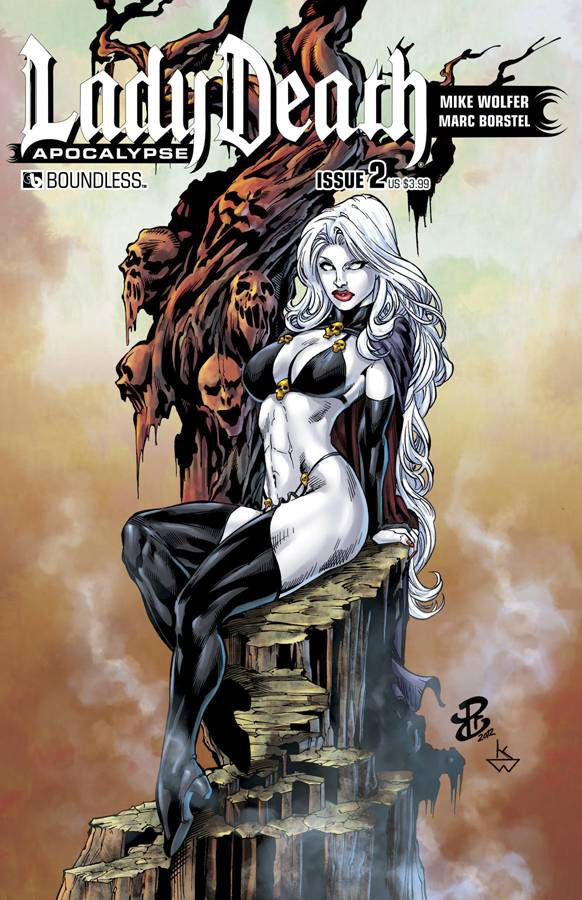 2015 - Lady Death: Apocalypse #2 Var. A - M - ENG