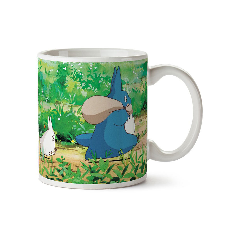 Studio Ghibli Mug Totoro White And Blue - M 1