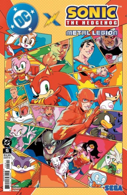 2026 - DC x Sonic the Hedgehog: The Metal Legion #5 Var. A - M - ENG - PRE-ORDER 1