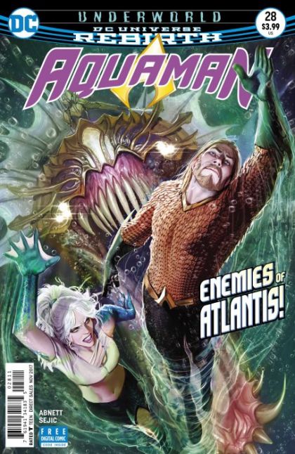 2017 - Aquaman, Vol. 8 #28 Var. A - Usurper - M - ENG - PRE-ORDER 1