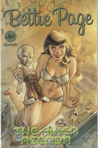 2022 - Bettie Page: The Alien Agenda #1 Var. C - M - ENG - PRE-ORDER 1