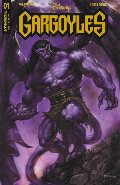 2022 - Gargoyles (Dynamite) #1 Var. C - Here In Manhattan - M - ENG - PRE-ORDER 1