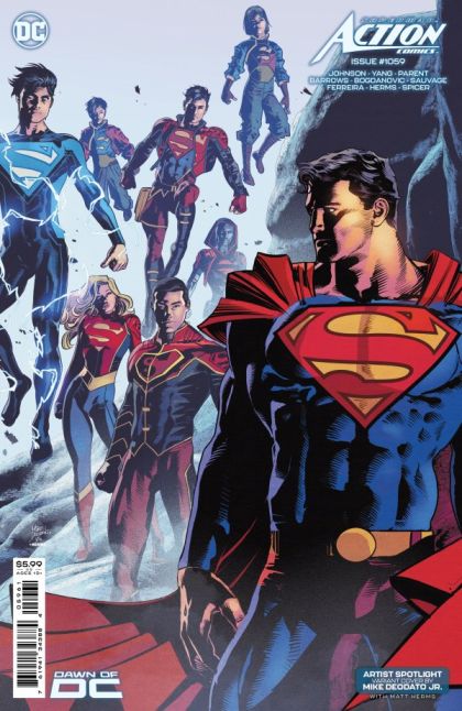 2023 - Action Comics, Vol. 3 #1059 Var. F - New Worlds Part Three / Secret Identity Part Two / A Heart in Metroopolis - M - ENG - PRE-ORDER 1