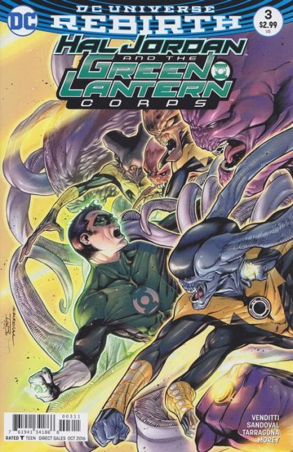 2016 - Hal Jordan and the Green Lantern Corps #3 Var. A - Part 3: Innocents Lost - M - ENG - PRE-ORDER 1