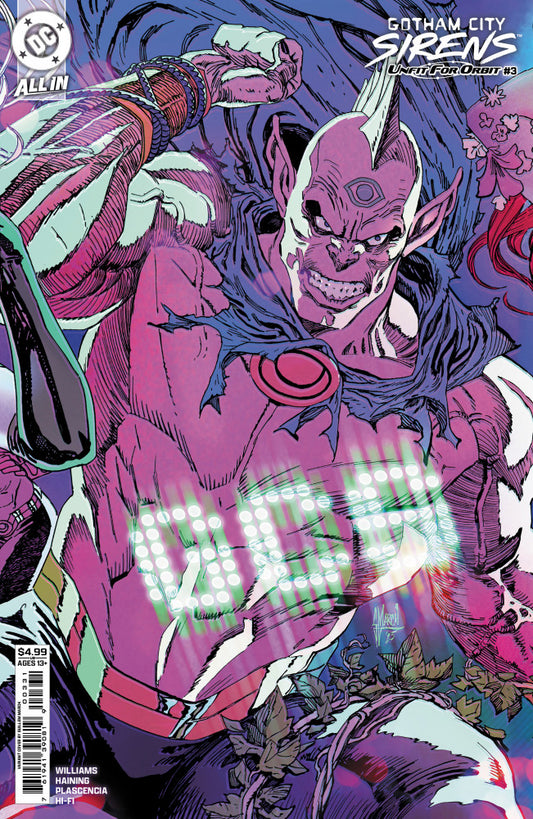 2025 - Sirenas de Ciudad Gótica: No aptas para la Órbita #3 Variante C - Parte 3 - M - ING