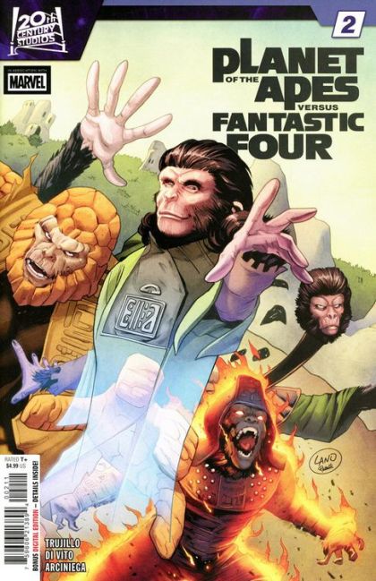 2026 - Planet of the Apes vs. Fantastic Four #2 Var. A - M - ENG - PRE-ORDER 1