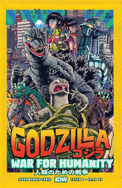 2023 - Godzilla: War for Humanity #3 Var. B - M - ENG - PRE-ORDER 1