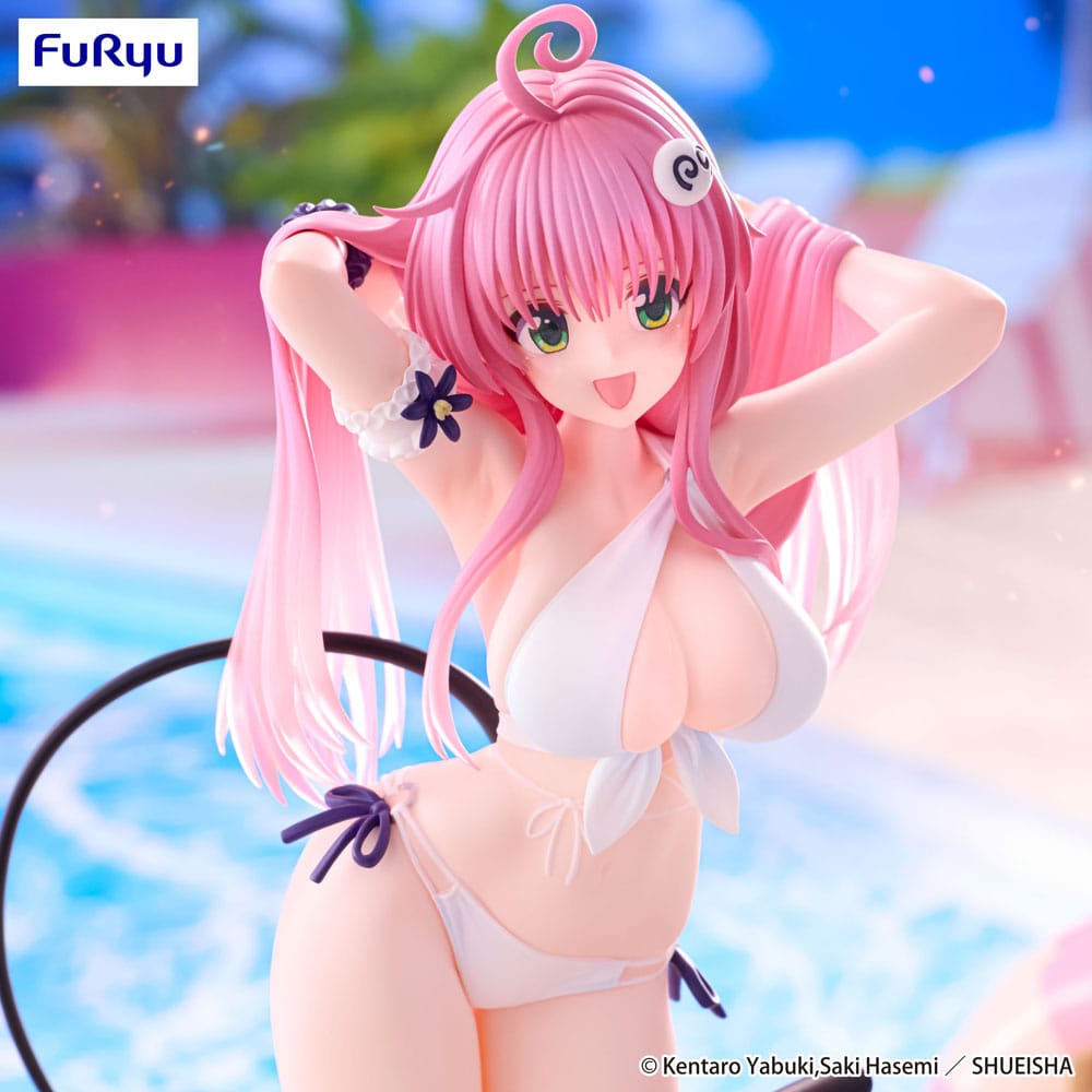 To Love Ru Darkness Trio-Try-It PVC Statue Lala Satalin Deviluke 21 cm - M 5