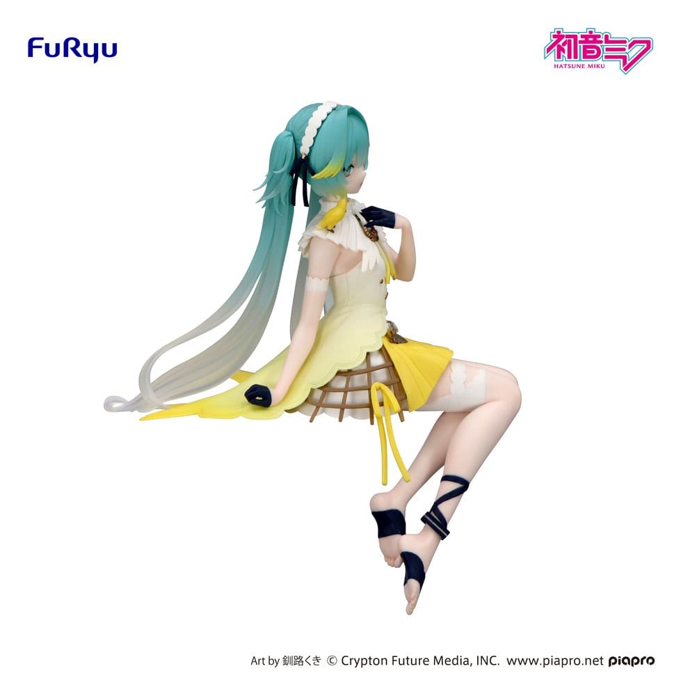 Hatsune Miku Noodle Stopper PVC Statue Canary Bird Heo Exclusive 14 cm - M 4