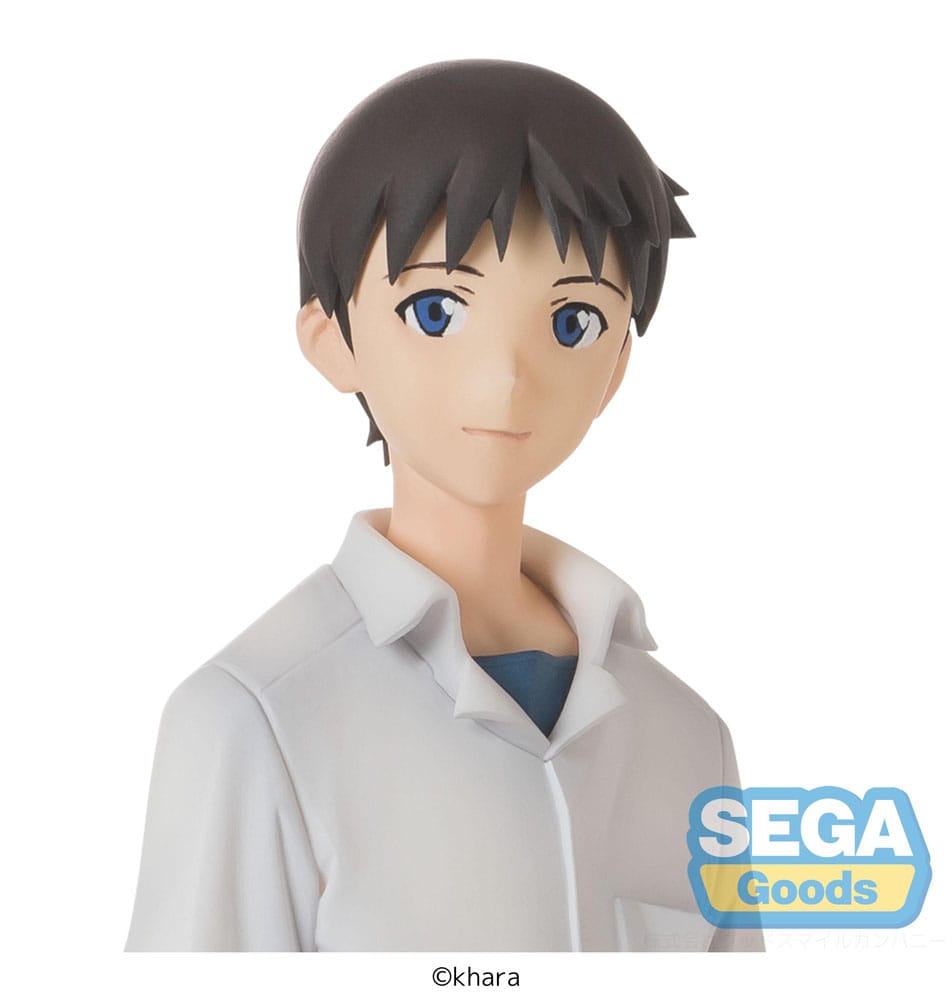Rebuild Of Evangelion High Premium Pvc Statue Shinji Ikari Uniform Ver. Evangelion: New Theatrical Edition 22 Cm - M 5