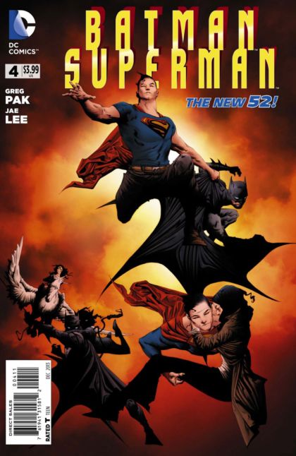 2013 - Batman / Superman #4 Var. A - Refracted - M - ENG - PRE-ORDER 1