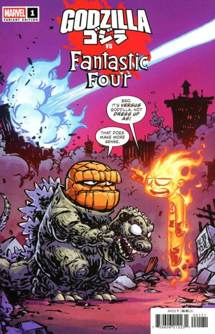 2025 - Godzilla Vs. Fantastic Four #1 Var. G - M - ENG 1