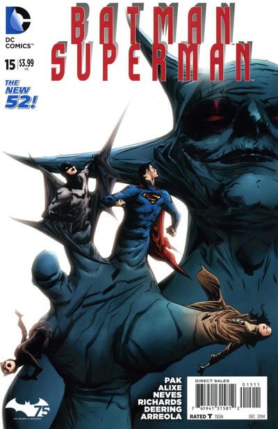 2014 - Batman / Superman #15 Var. A - Forget-Me-Not - M - ENG - PRE-ORDER 1