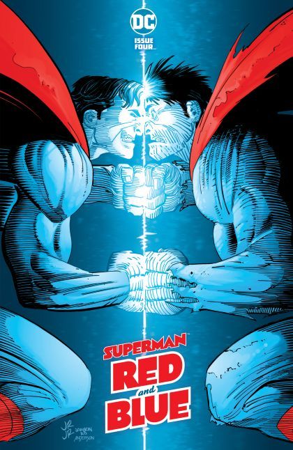 2021 - Superman: Red & Blue #4 Var. A - Namrepus / Prospect Of Tomorrow / A Little Is A Lot / For The Man Who Has Nothing / #Saved By Superman - M - ENG - PRE-ORDER 1