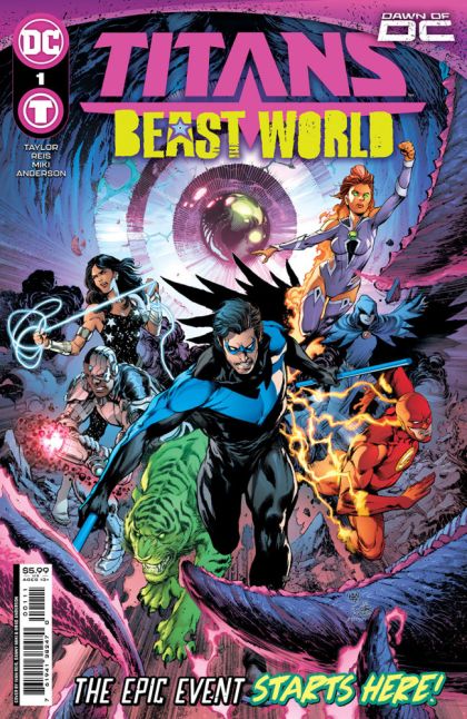 2023 - Titans: Beast World #1 Var. A - M - ENG - PRE-ORDER 1
