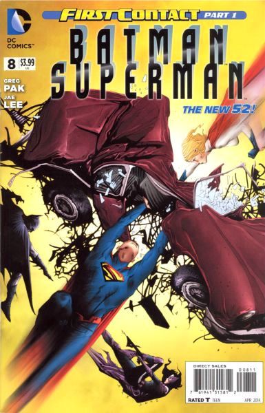 2014 - Batman / Superman #8 Var. A - First Contact Part 1 - M - ENG - PRE-ORDER 1