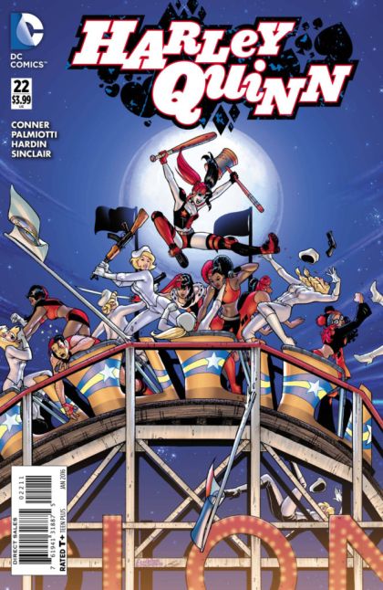 2015 - Harley Quinn, Vol. 2 #22 Var. A - Sy Borgman and Harley Quinn Must Die!!! - M - ENG - PRE-ORDER 1