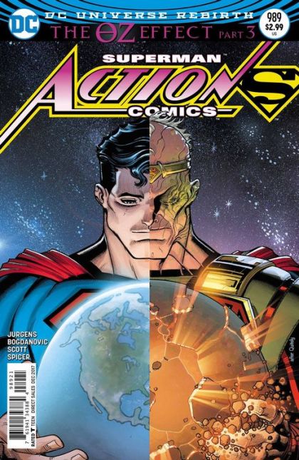 2017 - Action Comics, Vol. 3 #989 Var. B - Part III - M - ENG - PRE-ORDER 1