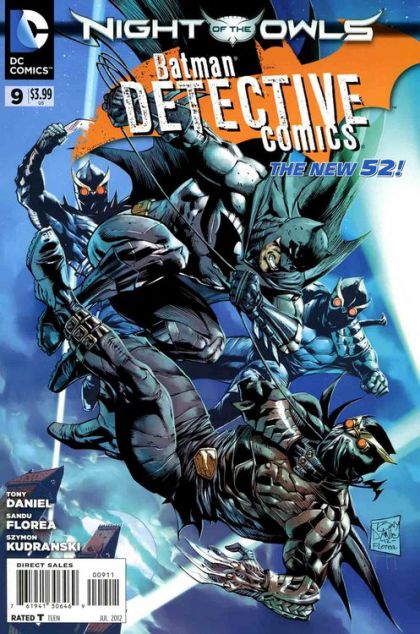 2012 - Detective Comics, Vol. 2 #9 Var. A - The Owls Take Arkham / 50/50 - M - ENG - PRE-ORDER 1