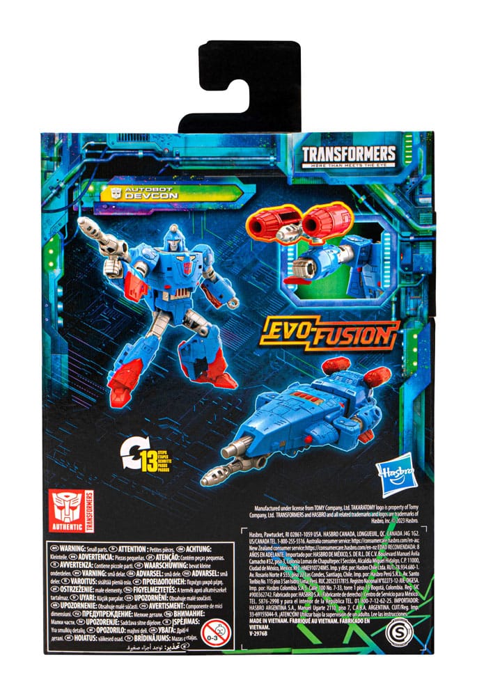 Transformers Generations Legacy Evolution Deluxe Class Action Figure Autobot Devcon 14 cm - M 6