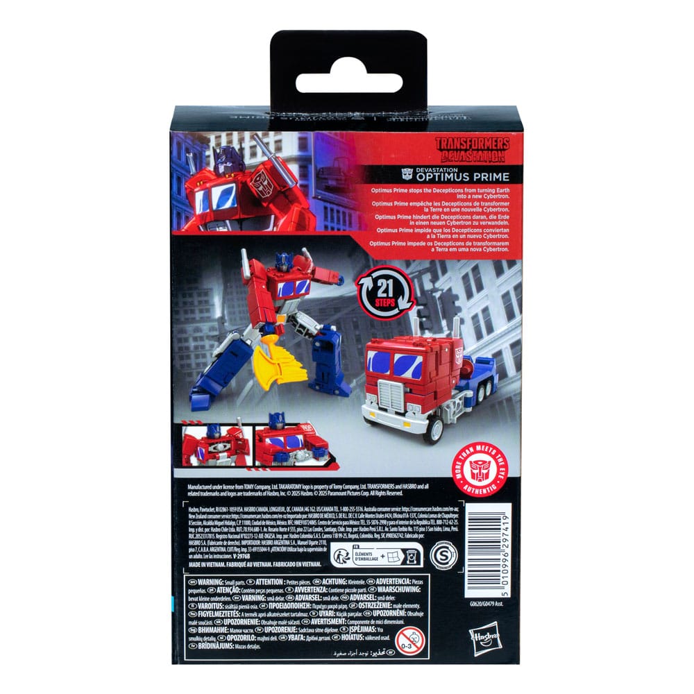 Transformers Devastation Studio Action Figure Optimus Prime 11 cm - M 5