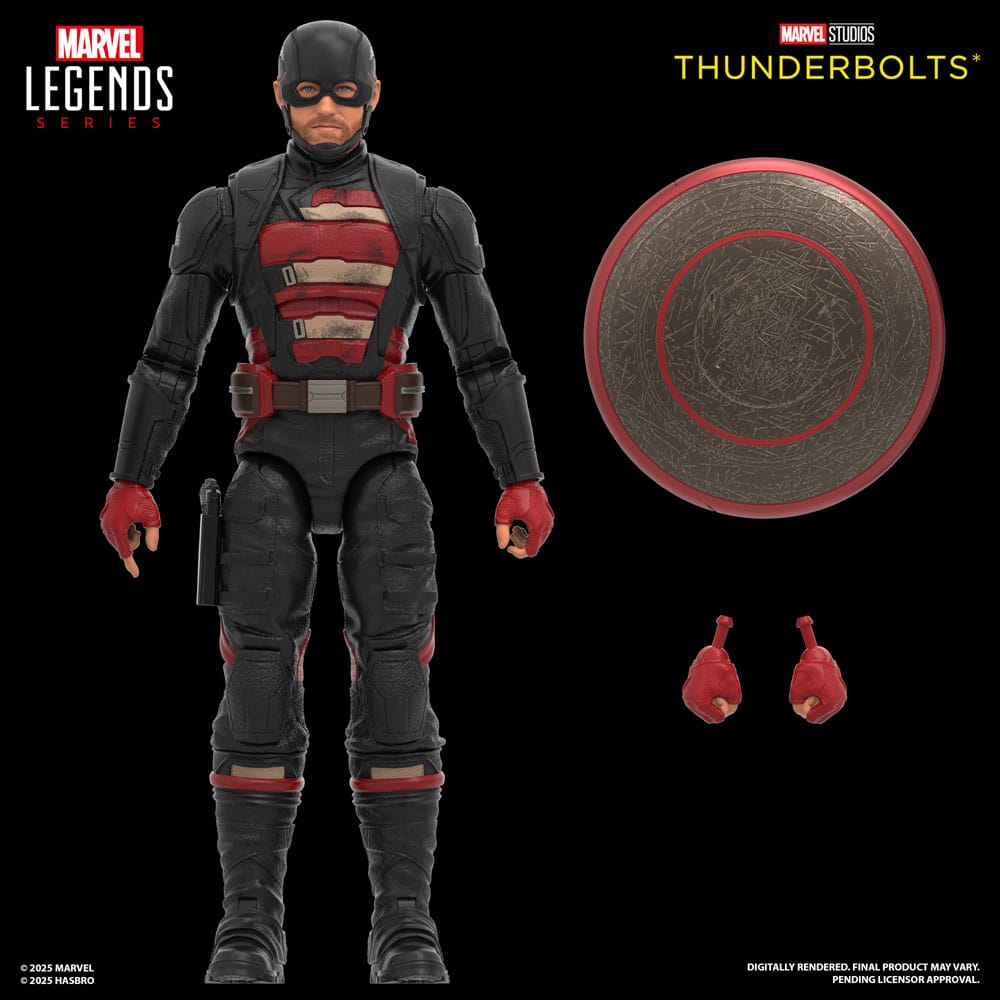 Marvel Leg. Thunderbolts Act. Fig. John F. Walker & Sentry 15 cm - M 5