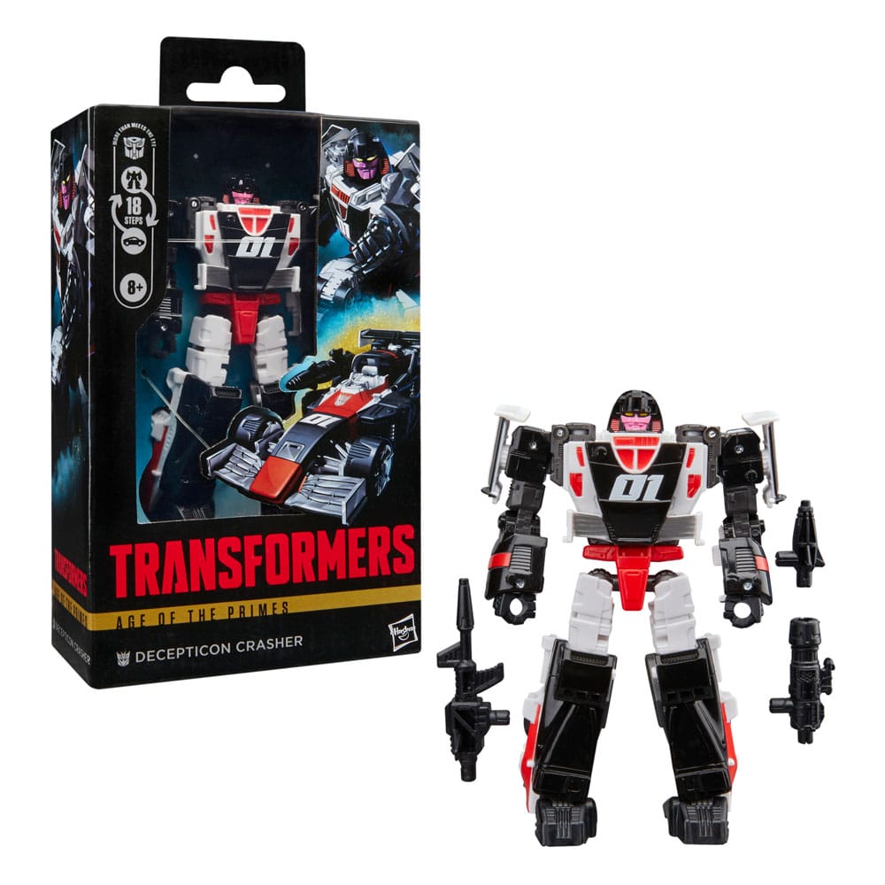 Transformers AOP Deluxe Class Act. Fig. Decepticon Crasher 14 cm - M 5