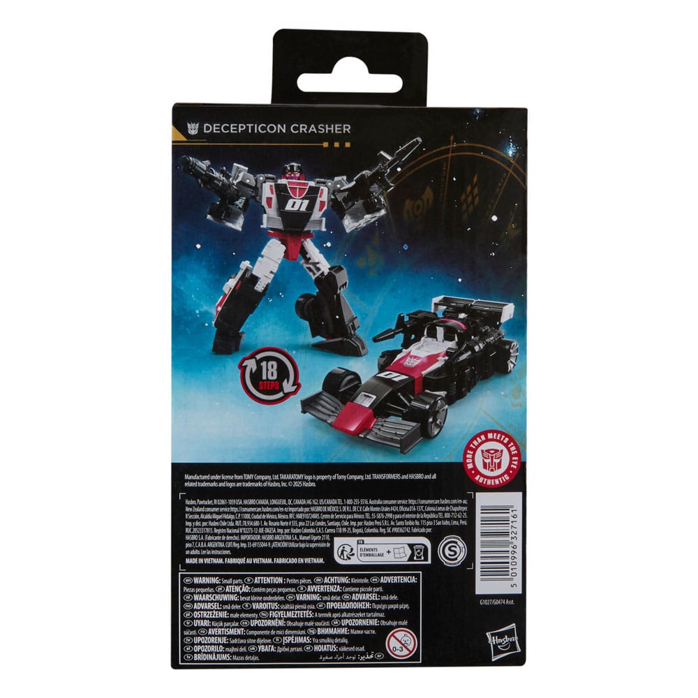 Transformers AOP Deluxe Class Act. Fig. Decepticon Crasher 14 cm - M 6