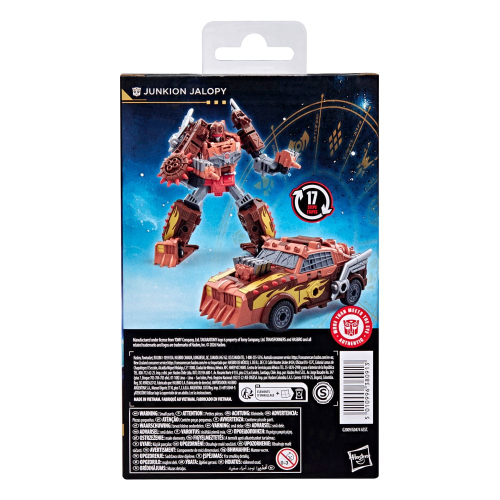 Transformers Age of the Primes Deluxe Class Action Figure Junkion Jalopy 14 cm - M 5