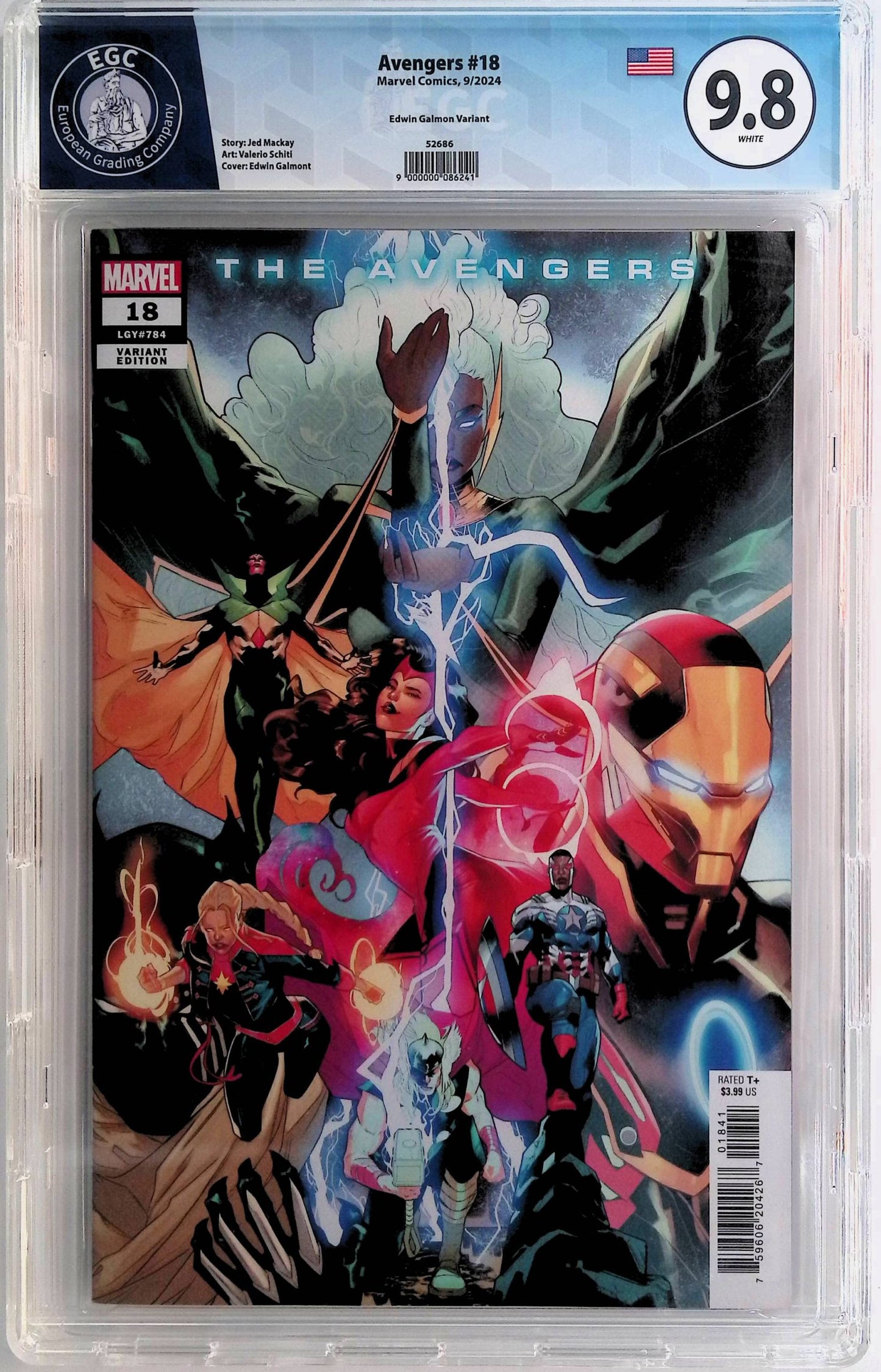 2024 - The Avengers, Vol. 9 #18 Var. D - Part Two - NM/M - ENG 1