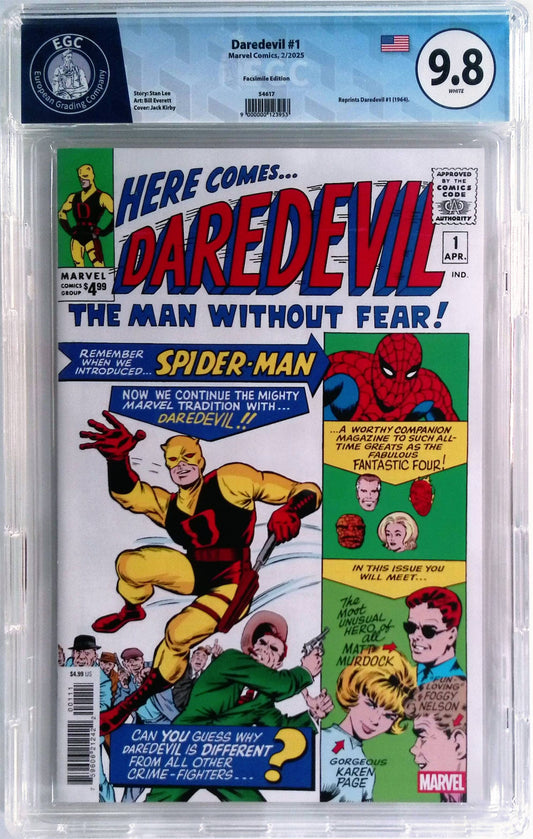 2025 - Daredevil, Vol. 1 #1 Var. D - "The Origin of Daredevil" - NM/M - ENG 1