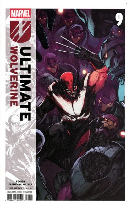 2025 - Ultimate Wolverine #9 Var. A - Logan, Part 3 - M - ENG - PRE-ORDER 1