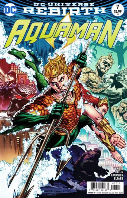2016 - Aquaman, Vol. 8 #7 Var. A - Uneasy Lies the Head that Wears the Crown - M - ENG - PRE-ORDER 1